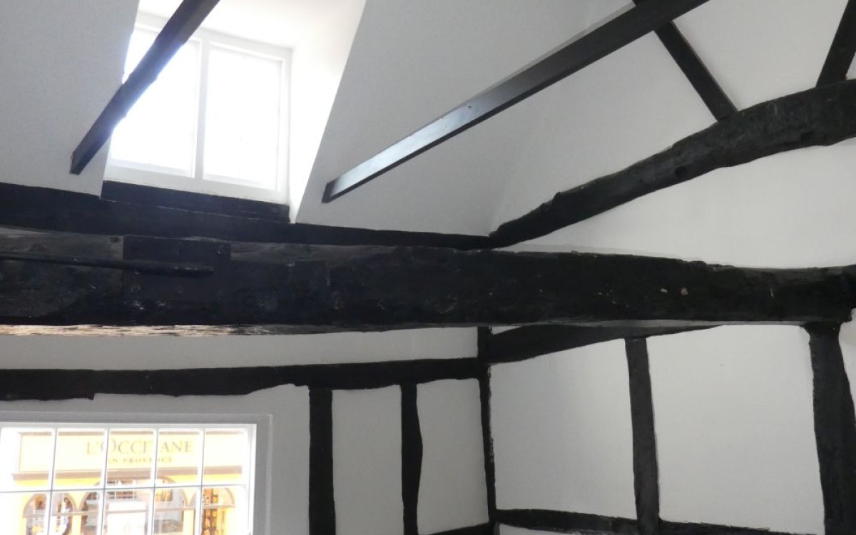 Upper storey high level window